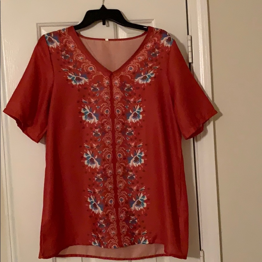 Colorful Fall Top